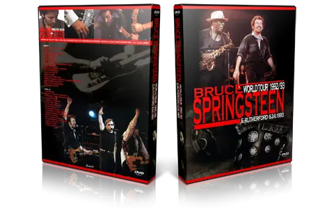 Artwork Cover of Bruce Springsteen 1993-06-24 DVD New Jersey Audience