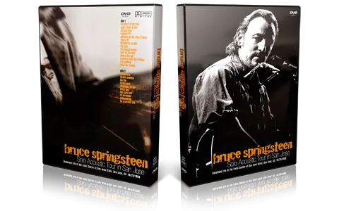 Artwork Cover of Bruce Springsteen 1996-10-26 DVD San Jose Audience