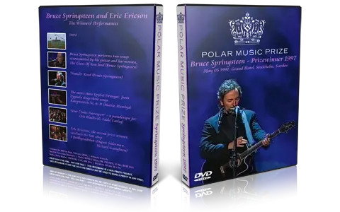 Artwork Cover of Bruce Springsteen 1997-05-05 DVD Stockholm Proshot