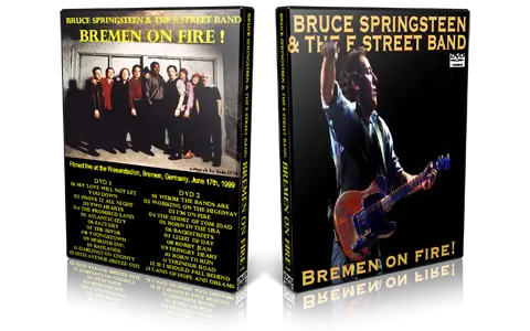 Artwork Cover of Bruce Springsteen 1999-06-17 DVD Bremen Audience