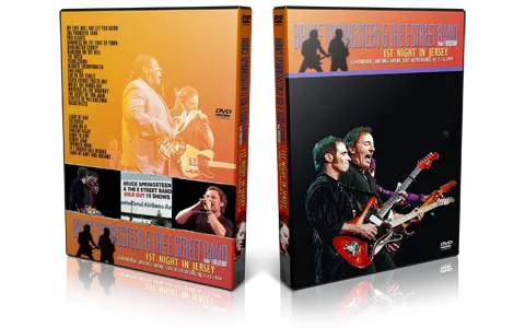 Artwork Cover of Bruce Springsteen 1999-07-15 DVD East Rutherford Audience