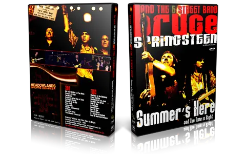 Artwork Cover of Bruce Springsteen 1999-07-26 DVD East Rutherford Audience