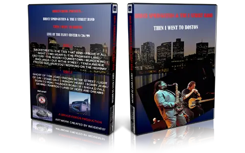 Artwork Cover of Bruce Springsteen 1999-08-26 DVD Boston Audience