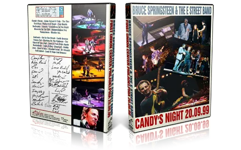 Artwork Cover of Bruce Springsteen 1999-09-20 DVD Philadelphia Audience