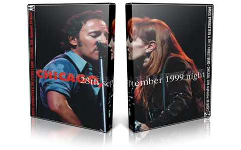Artwork Cover of Bruce Springsteen 1999-09-28 DVD Chicago Audience