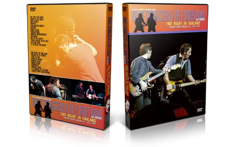 Artwork Cover of Bruce Springsteen 1999-10-26 DVD Oakland Audience