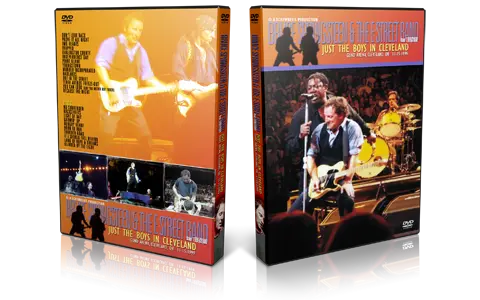Artwork Cover of Bruce Springsteen 1999-11-15 DVD Cleveland Audience