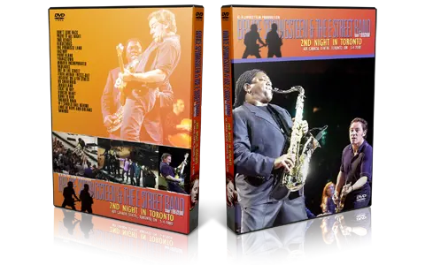 Artwork Cover of Bruce Springsteen 2000-05-04 DVD Toronto Audience