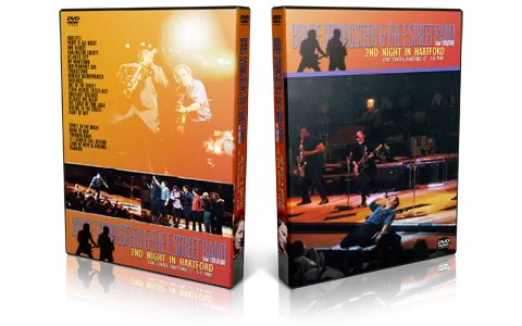 Artwork Cover of Bruce Springsteen 2000-05-08 DVD Hartford Audience