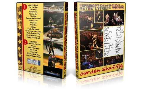 Artwork Cover of Bruce Springsteen 2000-06-17 DVD New York Audience