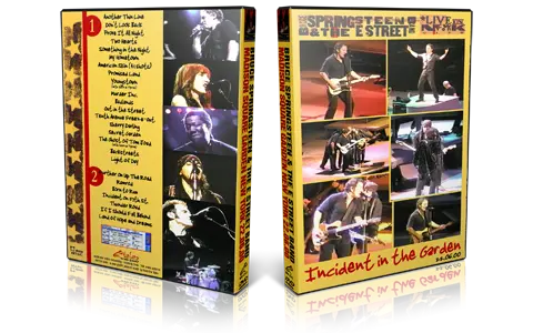 Artwork Cover of Bruce Springsteen 2000-06-22 DVD New York Audience