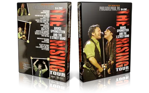 Artwork Cover of Bruce Springsteen 2002-10-06 DVD Philadelphia Audience