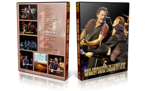 Artwork Cover of Bruce Springsteen 2002-10-27 DVD London Audience