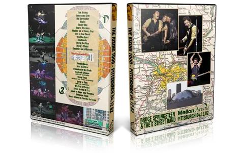 Artwork Cover of Bruce Springsteen 2002-12-04 DVD Pittsburgh Audience