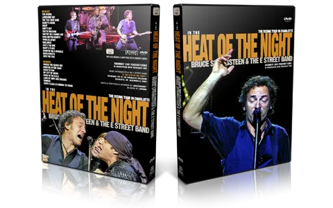 Artwork Cover of Bruce Springsteen 2002-12-08 DVD Charlotte Audience
