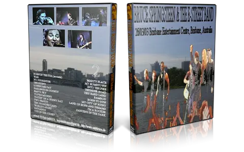 Artwork Cover of Bruce Springsteen 2003-03-26 DVD Brisbane Audience