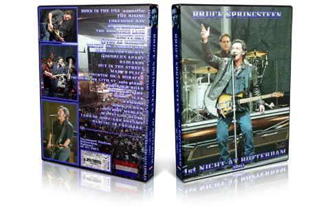 Artwork Cover of Bruce Springsteen 2003-05-06 DVD Rotterdam Audience