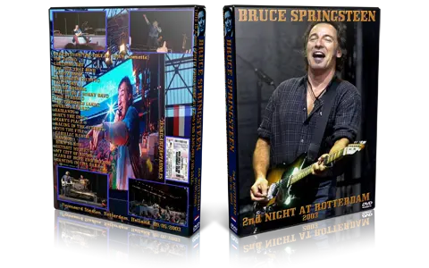 Artwork Cover of Bruce Springsteen 2003-05-08 DVD Rotterdam Audience