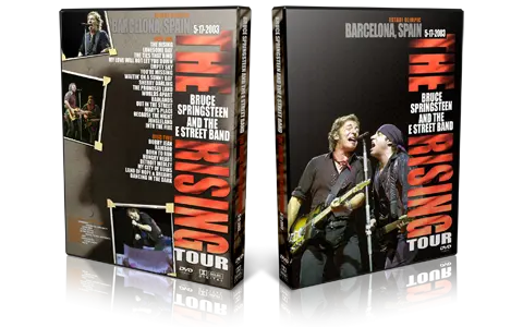 Artwork Cover of Bruce Springsteen 2003-05-17 DVD Barcelona Audience