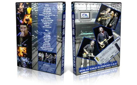 Artwork Cover of Bruce Springsteen 2003-05-22 DVD Schalke Audience