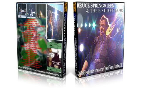 Artwork Cover of Bruce Springsteen 2003-05-26 DVD London Audience