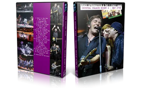 Artwork Cover of Bruce Springsteen 2003-05-27 DVD London Audience