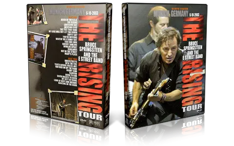 Artwork Cover of Bruce Springsteen 2003-06-10 DVD Munich Audience