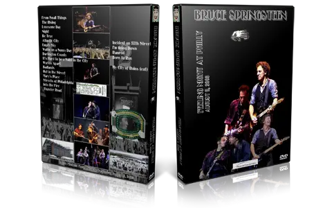 Artwork Cover of Bruce Springsteen 2003-08-11 DVD Philadelphia Audience