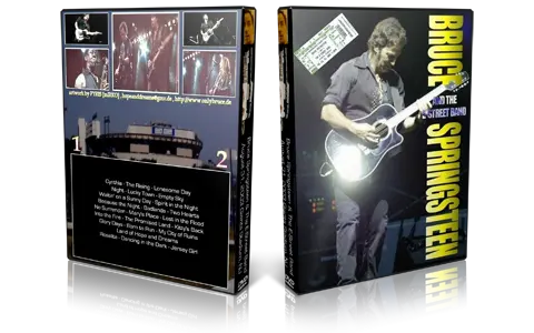 Artwork Cover of Bruce Springsteen 2003-08-31 DVD East Rutheford Audience