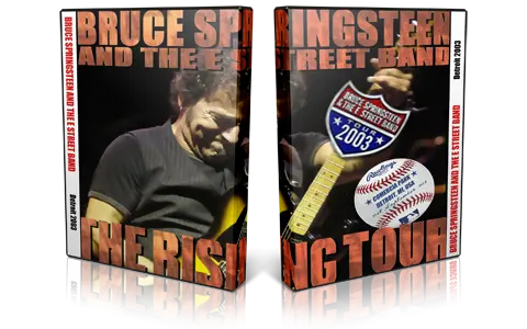 Artwork Cover of Bruce Springsteen 2003-09-21 DVD Detroit Audience