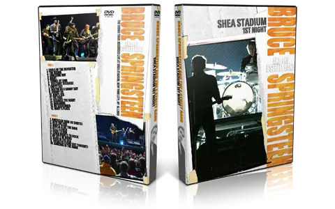 Artwork Cover of Bruce Springsteen 2003-10-01 DVD New York Audience