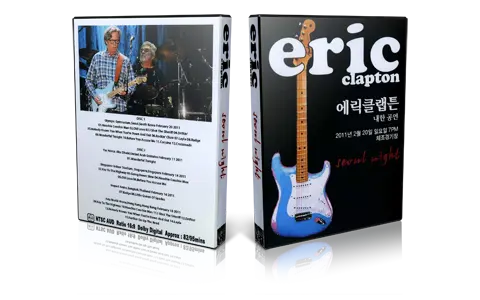 Artwork Cover of Eric Clapton 2011-02-20 DVD Seoul Audience