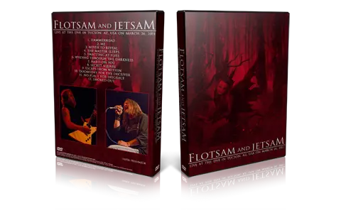 Artwork Cover of Flotsam and Jetsam 2011-03-26 DVD Tucson Audience