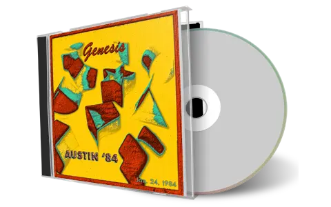 Artwork Cover of Genesis 1984-01-24 CD Austin Audience