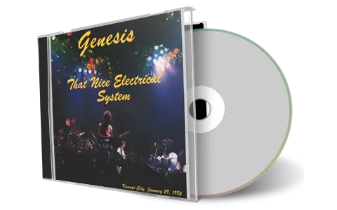 Artwork Cover of Genesis 1984-01-29 CD Kansas City Audience