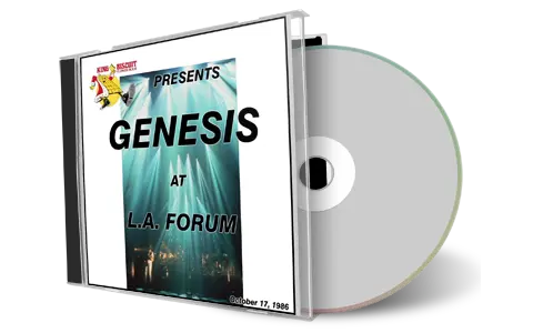 Artwork Cover of Genesis 1986-10-17 CD Los Angeles Soundboard