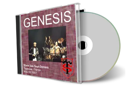 Artwork Cover of Genesis 1987-05-15 CD Toulouse Audience