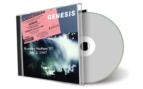 Artwork Cover of Genesis 1987-07-02 CD London Audience