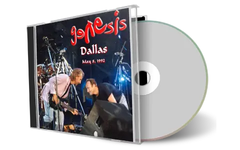 Artwork Cover of Genesis 1992-05-08 CD Irvine Audience