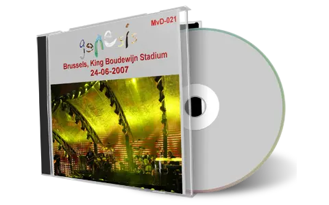 Artwork Cover of Genesis 2007-06-24 CD Brussels Audience