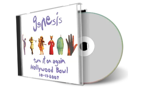 Artwork Cover of Genesis 2007-10-13 CD Los Angeles Audience