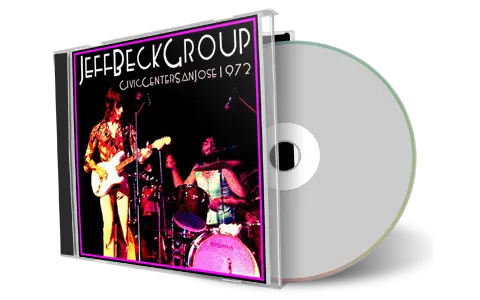Artwork Cover of Jeff Beck 1972-08-12 CD San Jose Audience