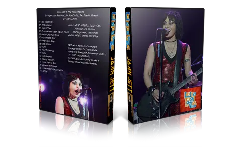 Artwork Cover of Joan Jett 2012-04-07 DVD Sao Paulo Proshot