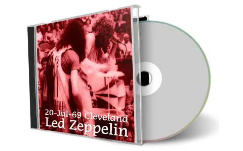 Artwork Cover of Led Zeppelin 1969-07-20 CD Cleveland Audience