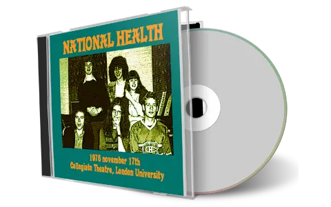 Artwork Cover of National Health 1976-11-17 CD London Audience