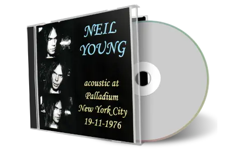 Artwork Cover of Neil Young 1976-11-19 CD New York City Audience