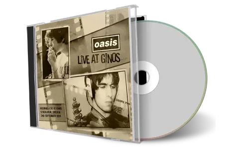 Artwork Cover of Oasis 1994-09-02 CD Stockholm Audience