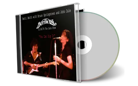 Artwork Cover of Patti Smith 1976-11-26 CD New York City Audience