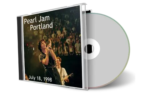 Artwork Cover of Pearl Jam 1998-07-18 CD Portland Audience