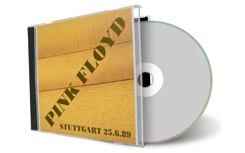 Artwork Cover of Pink Floyd 1989-06-25 CD Stuttgart Audience